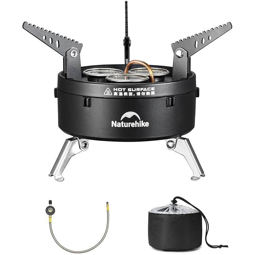BlackStar™ High-Output Triple Burner Gas Stove