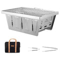 FieldVale™ Stainless Steel Folding BBQ Grill