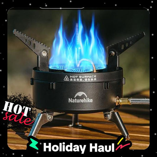 BlackStar™ High-Output Triple Burner Gas Stove