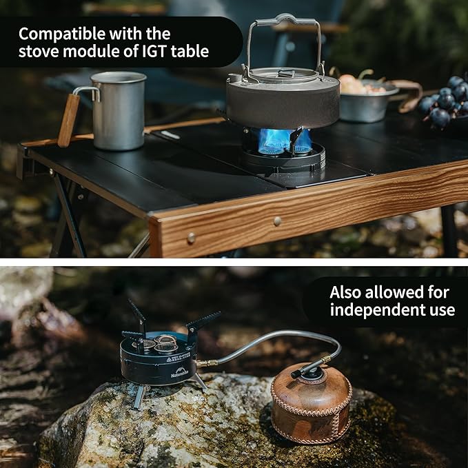 BlackStar™ High-Output Triple Burner Gas Stove